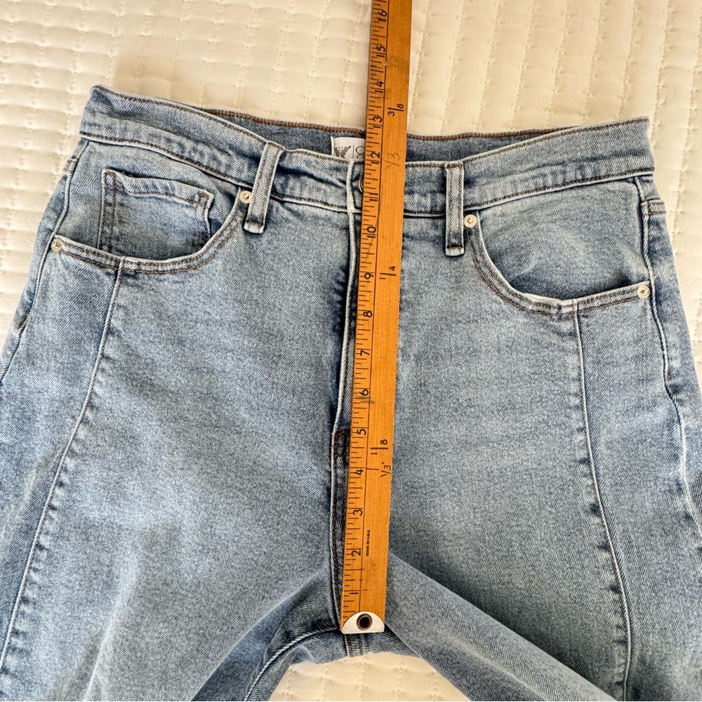 Jessica Simpson Myrtle Barrel Leg Jeans Sz 8 - Picture 12 of 14